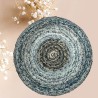 Dessous de plat rond en jean