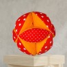 Balle de préhension rouge
