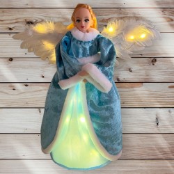 Ange bleu lumineux