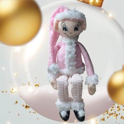 Lutin de noel fée éclat