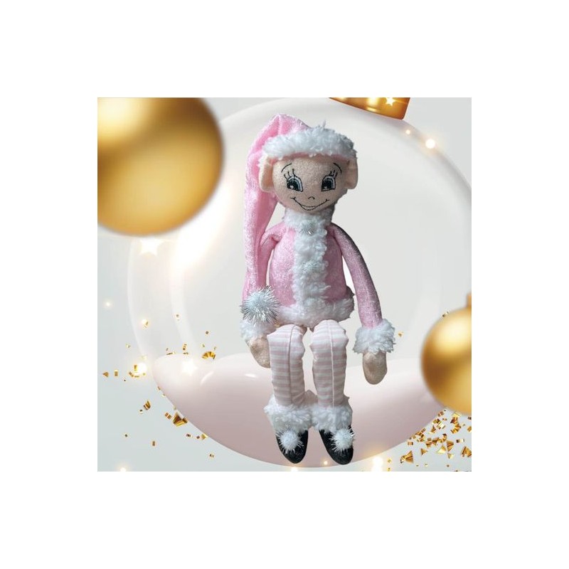 Lutin de noel fée éclat