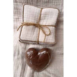 Lingettes x6 taupe