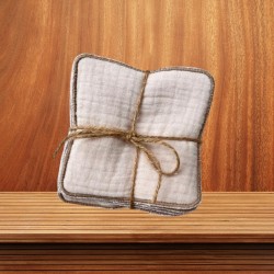 Lingettes x6 taupe