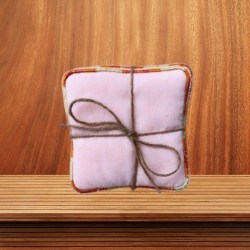 Lingettes x6 orange pastel