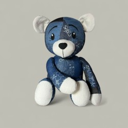 Aron l'Ours en Patchwork.