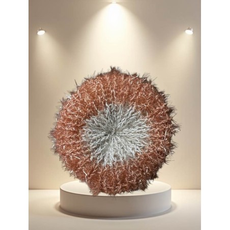 Éponge Tawashi Lavable marron glaçé