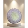 Eponge tawashi lavable lila et blanche
