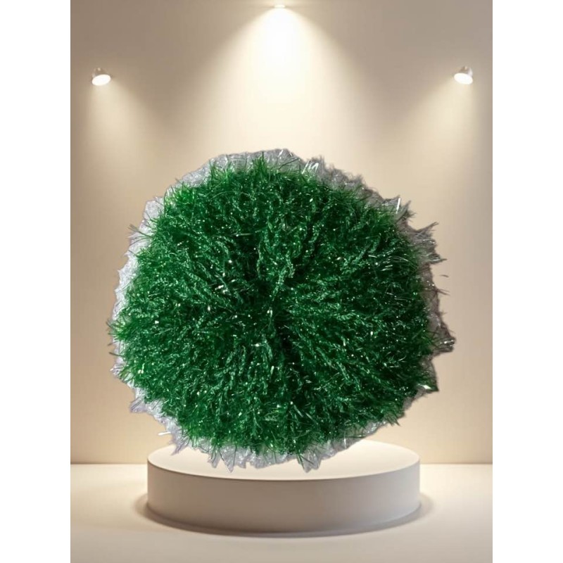 Eponge tawashi lavable vert sapin