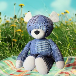 Oscar l'Ours en patchwork