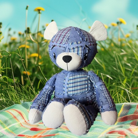 Oscar l'Ours en patchwork