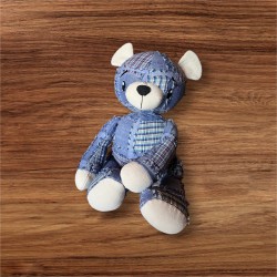 Oscar l'Ours en patchwork