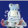 Petite Grenouille Câline  bleu bleu