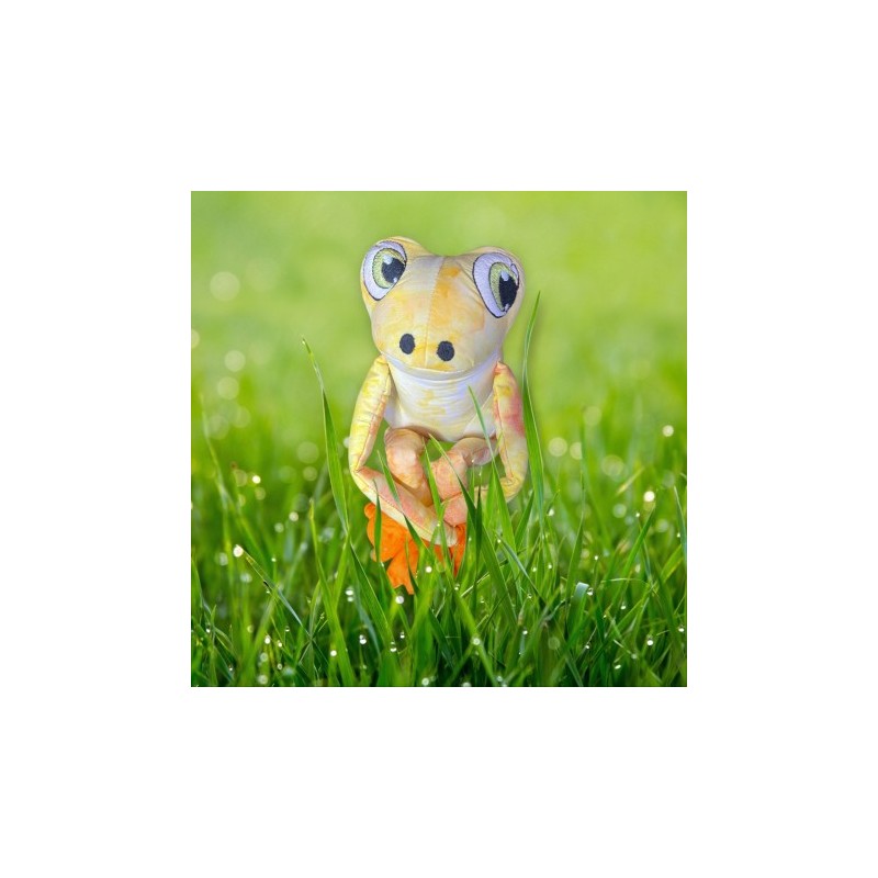 Petite Grenouille Câline  jaune