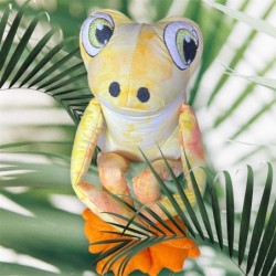 Petite Grenouille Câline  jaune