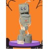 Petit Robot vert en Coton