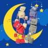 Petit Robot Jaune Attendrissant