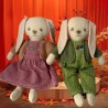 Doudou Lapin Garçon + Fille