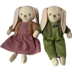 Doudou Lapin Garçon + Fille