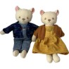 Doudou Ours Garçon + Fille