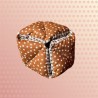 Balle flexagone marron