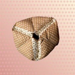 Balle flexagone marron