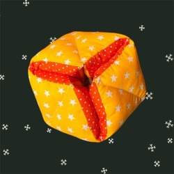 Balle flexagone orange