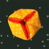 Balle flexagone orange